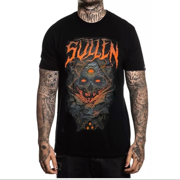 Sullen Men's T-shirt ALVARSSON Tattoos Urban Design Premium Quality - Picture 1 of 8